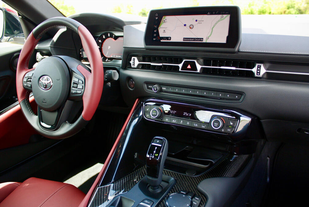 Photography of a supra interior's.