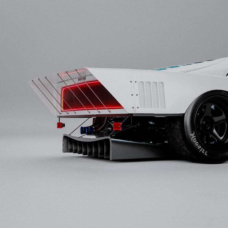 Inspiration ref : F40 GTR by Phil.cgi.