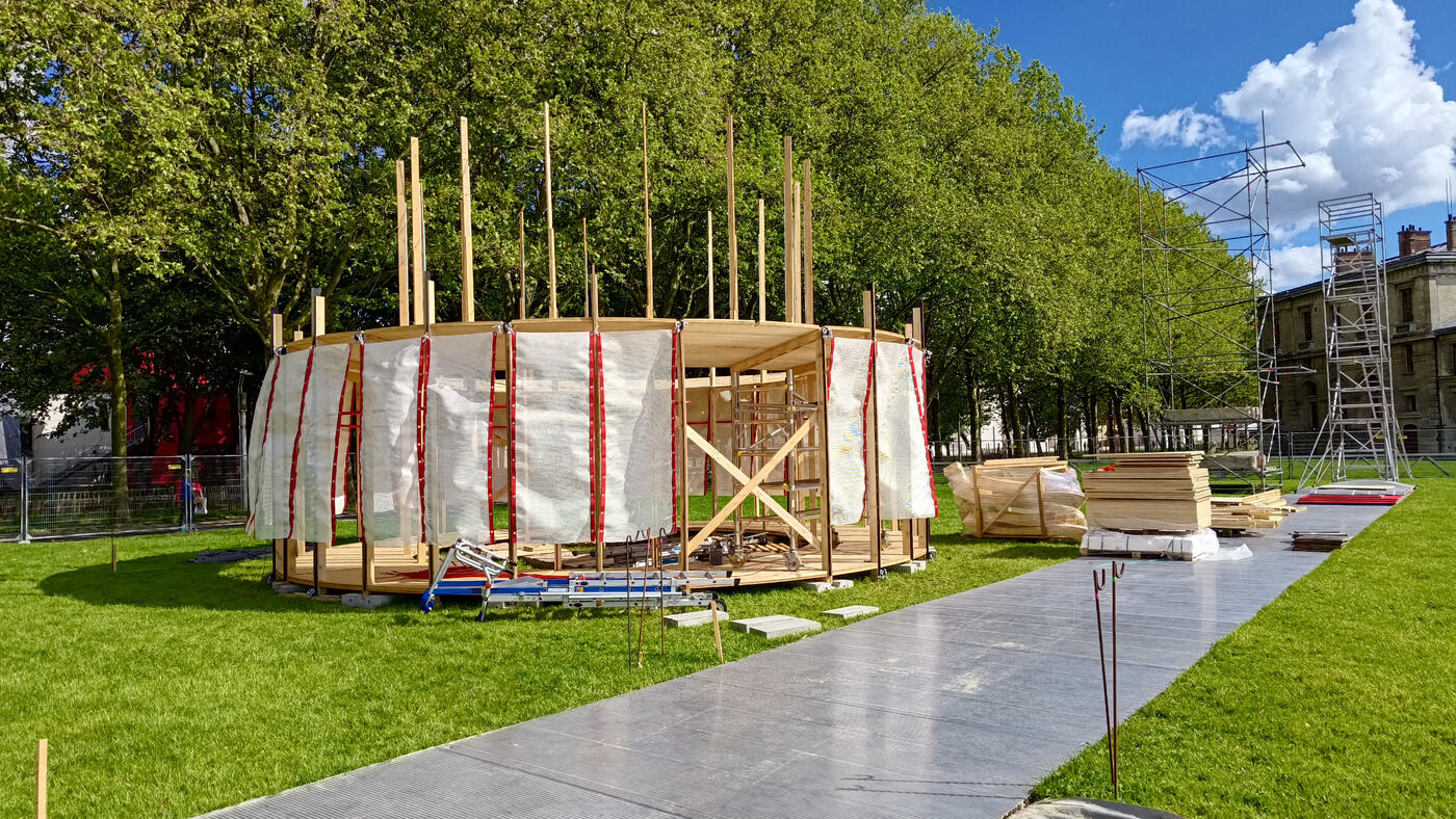 Building site photo in Paris